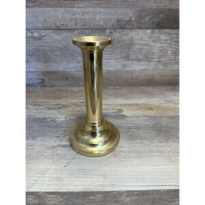 Baldwin Brass Single 6.5” Tall Candle Holder